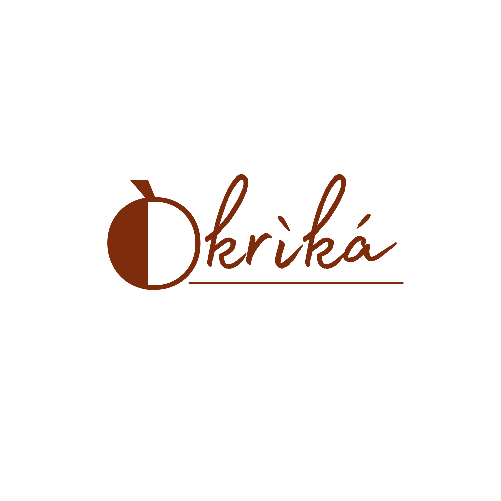 Okrika Wordmark Òkrìká The Brand logo